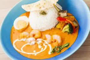 Shrimp coconut curry