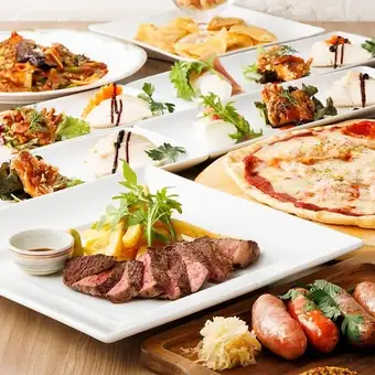 【包含 120 分鐘暢飲】高級 8800 日圓套餐 - 包含千葉品牌仙葉牛肉、當地蛤蜊等的豪華套餐。
