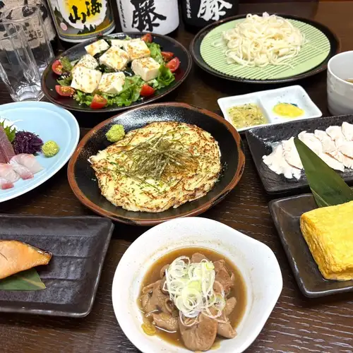 大満足の豊富なメニュー