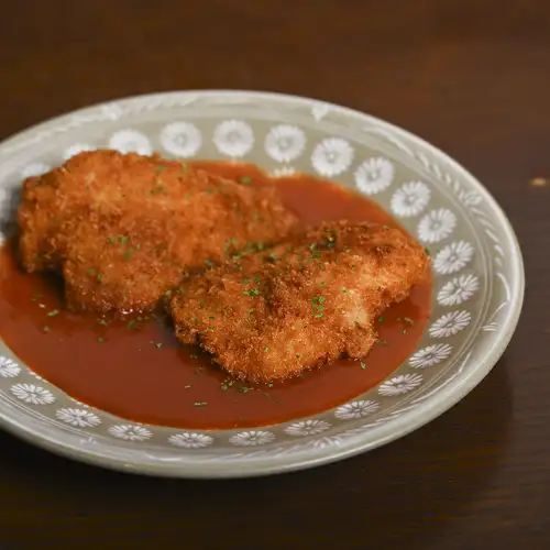 手作りチキンカツ