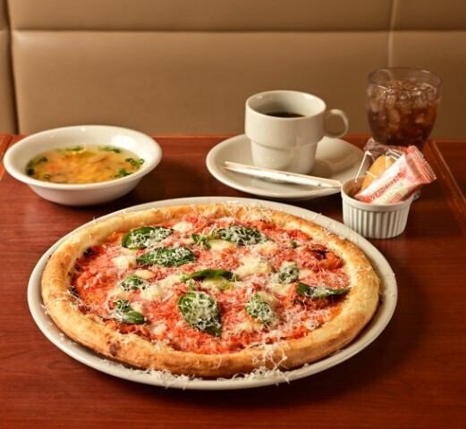 本格ピザ・パスタがドリンク付きでお得♪ゆっくりとお寛ぎ下さい