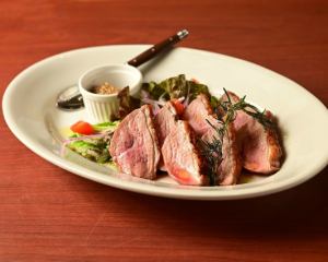 《看板》鴨のタリアータ