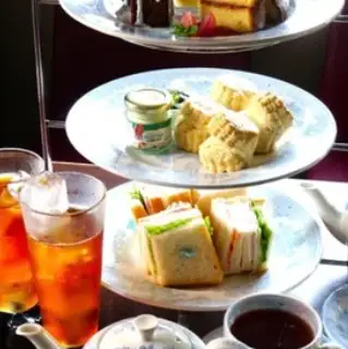 [High Tea Set] Includes free iced tea ◆ Authentic high tea set course