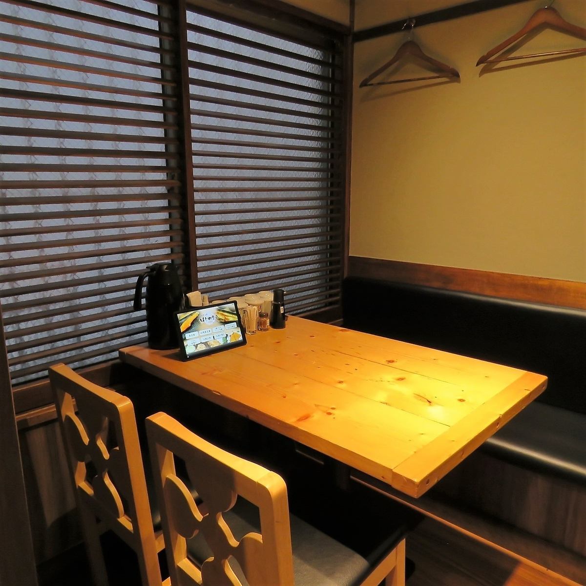 There is a completely private room for up to 10 people! A calm atmosphere with indirect lighting ♪
