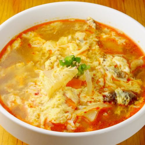 クッパ（韓国風スープかけご飯）