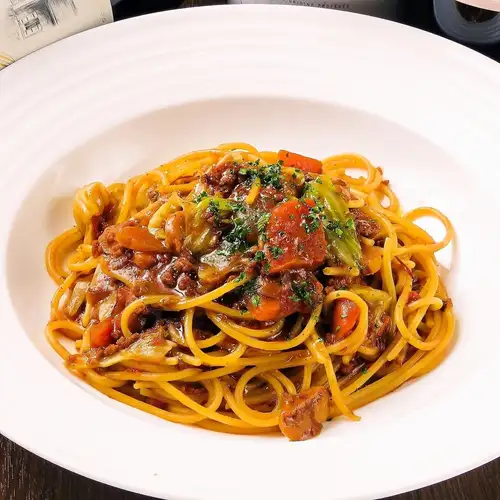 フレンチ創作ならではのソースを堪能♪気まぐれパスタ？！