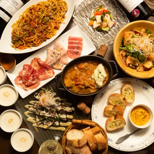 【秋メニューと口溶けの牛ほほ堪能】牛ほほdeロダンコース・2.5h飲放題付＋料理9品