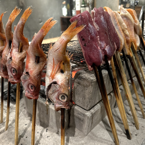 【炉端ならではの食感と香り】☆炉端焼き☆