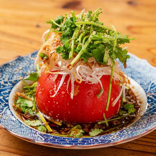 香味丸ごと冷やしトマト