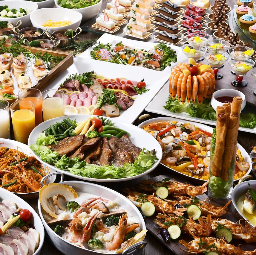 Kamoike ☆ Lunch buffet at the hotel! Pay attention to dishes that incorporate trends