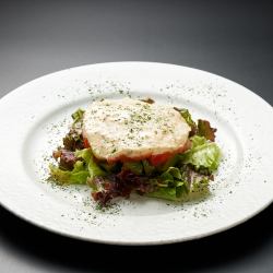 Salmon and avocado tartar sauce