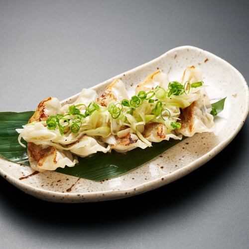 ネギ塩餃子