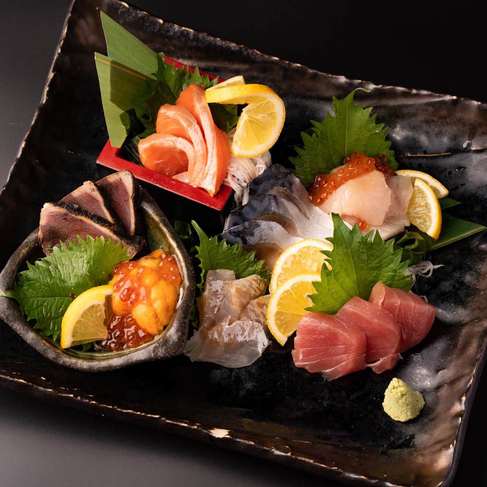 すすきの駅徒歩1分圏内★お造り、寿司、海鮮ドッグ等様々ご用意!