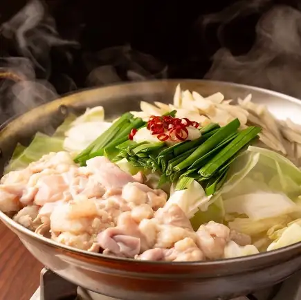 [Limited-time offer for the year-end party season!] Special banquet course with 8 dishes including offal and potato soy milk hot pot, and 3 hours of all-you-can-drink for 5000 yen.