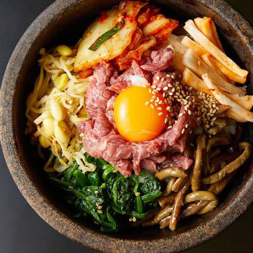 [Omi Rice] Variety of stone-grilled bibimbap