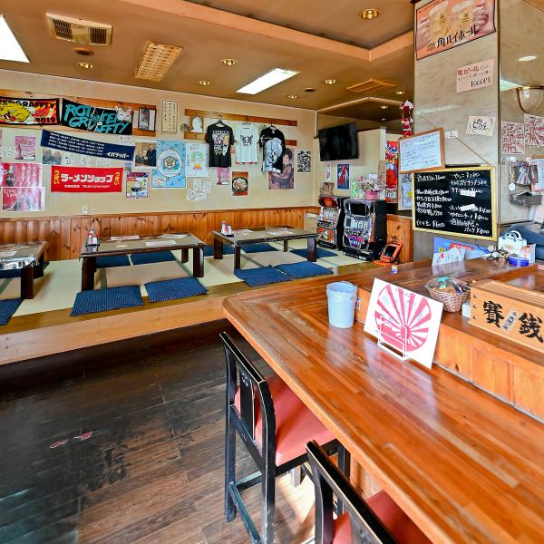 お座敷とカウンター席を備えたており、宴会も大歓迎です。もちろん貸切も可能です。歓送迎会や仲間とのお食事会などにもピッタリ。ゆったりとした時間の中で、美味しい料理とお酒を心ゆくまでお楽しみください！お気軽にお問い合わせください。