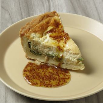 Seasonal quiche