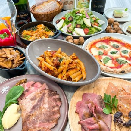 【NEW 2/18～】歓送迎会にオススメ【スタンダードParty Plan】2.5時間飲み放題付き6000円(税込) 