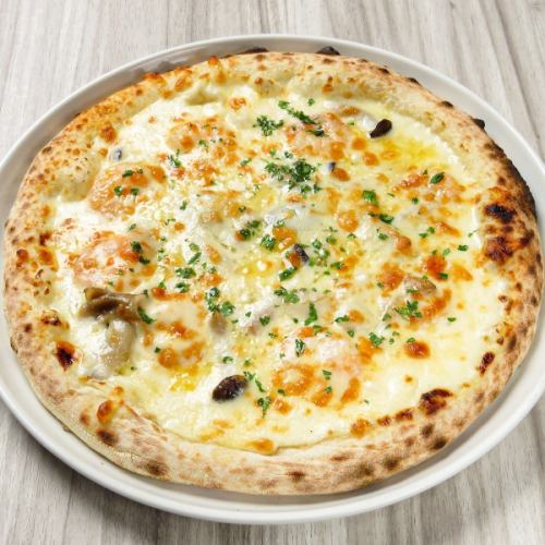 Shrimp and mushroom cream