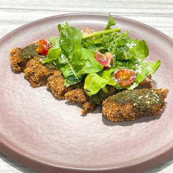 Lamb Milanese herb cutlet
