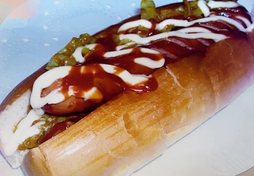 curry hot dog