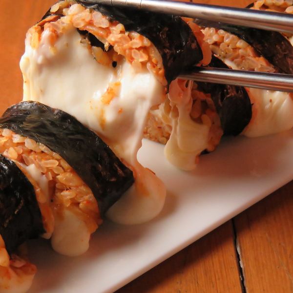 [Recommended!] Cheese Kimpa ~ Korean-style seaweed roll with cheese ~
