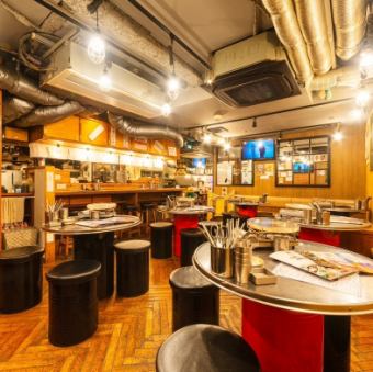 A must-see for Korean food lovers! We have designed the facilities in our restaurant so that you can enjoy Korean food in a relaxed atmosphere.We have also created a comfortable bar interior, so please feel free to come and relax.