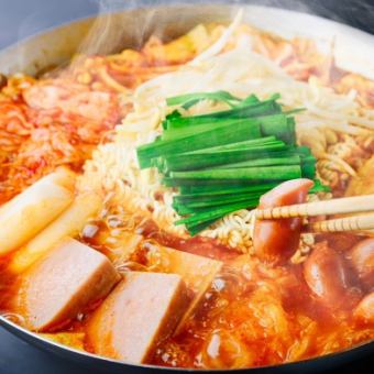 2 hours all-you-can-drink included! Budae jjigae, seafood chijimi, bulgogi kimbap, and 7 other dishes [5000 yen ⇒ 4000 yen for a limited time only]