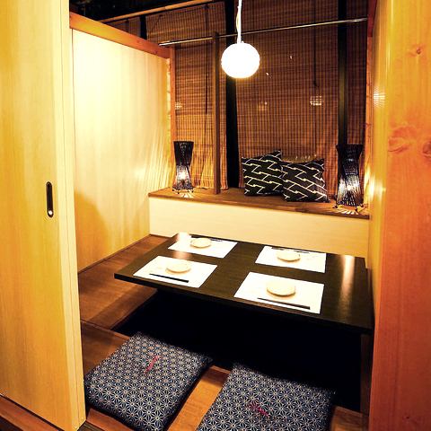 【東岡崎駅北口】少人数~のご宴会にもピッタリの個室をご用意☆