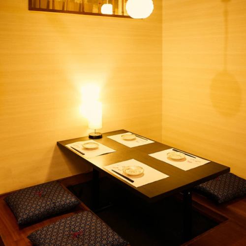 落ち着いた隠れ家空間は2名様からご案内可能です◎