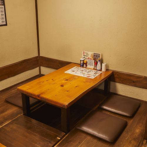 落ち着いた隠れ家空間は2名様からご案内可能です◎