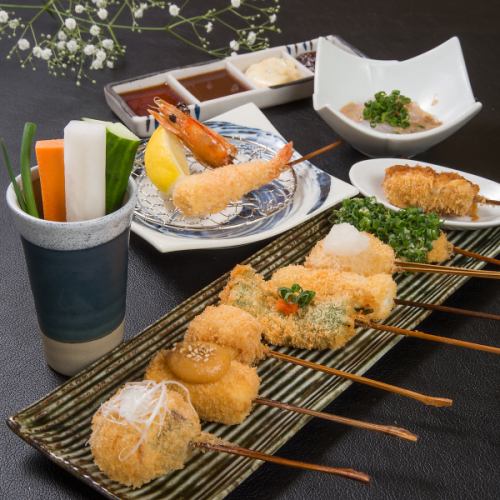 食材のこだわり抜いた当店自慢◎人気の【おまかせコース】食べた本数によって値段は変動します。