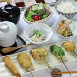 お食事セット（ご飯、味噌汁、お漬物）