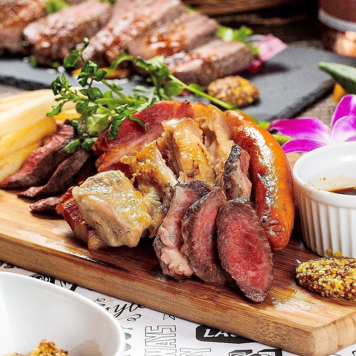 "All-you-can-eat chicken and potato course" 8 dishes, 2 hours of all-you-can-drink included, 3,490 yen!