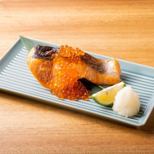 鮭いくらかけ