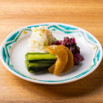 漬物盛り合わせ