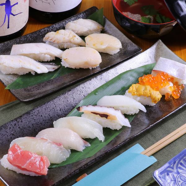 [Yu no Machi Beppu |当地/旅行/饮酒派对]最好！特别！从历史悠久的寿司餐厅享用特别的握寿司享受豪华时光...