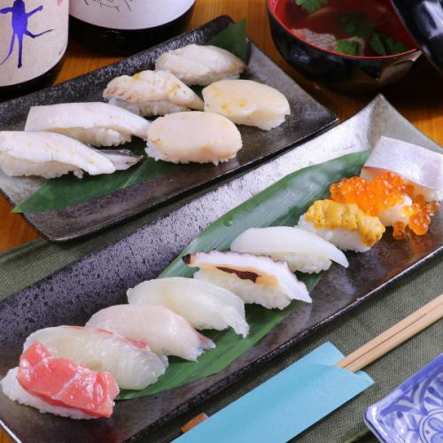 [Yu no Machi Beppu | Local / Travel / Drinking Party] Best! Special! Enjoy a luxurious time with the special nigiri sushi from a long-established sushi restaurant ...