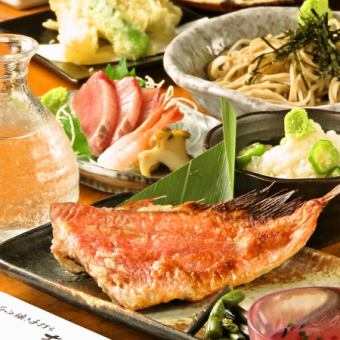 歡迎及歡送會吉草套餐11道菜，附無限暢飲6,000日圓→5,000日圓（食物僅3,500日圓）