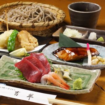 歡迎及歡送會全套9道菜含無限暢飲5,500日圓→4,500日圓（食物僅3,000日圓）