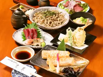 お昼から承ります！　満載コース全9品2時間飲み放題付き5500円→4500円