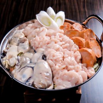 ●Gout hotpot course● 7 dishes + 120 minutes of all-you-can-drink for 5,000 yen!