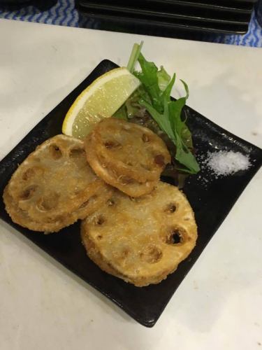 Fried lotus root scissors