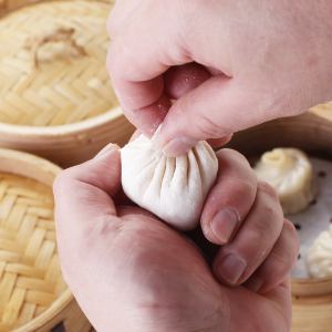 堀江ブルーでしか味わえない。【点心師が包む渾身の点心】
