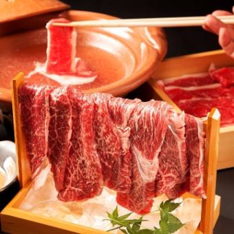 ◇120 minutes all-you-can-drink◇Hida beef and Mikawa Mochi pork Noren shabu-shabu [Iki course: 10 dishes in total] 6000 yen ⇒ 5000 yen