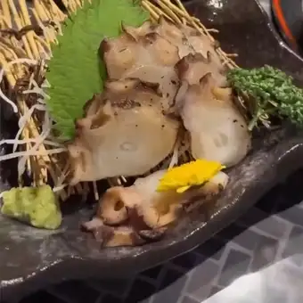 北海炙りたこのお造り