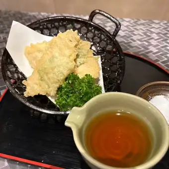 アジ紫蘇の天ぷら