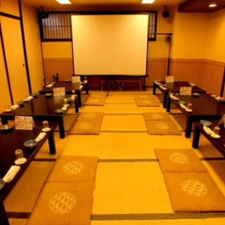 [Banquet private room] Banquets can be held from a minimum of 10 people.It can also be used for entertainment and entertainment.