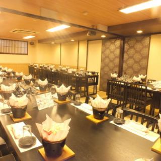 [Banquet private room] Karaoke is rented free of charge for courses of 35 people or more + 5000 yen or more.If you wish, please let us know.Please contact us for consultation on the number of people and budget.