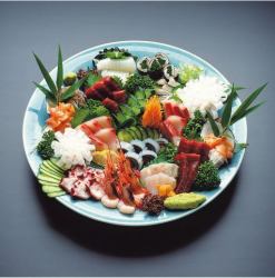 Assorted sashimi (for 4-5 people)